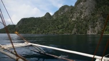 Harika lagün Palawan, Filipinler.