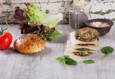 Quinoa vejetaryen Burger