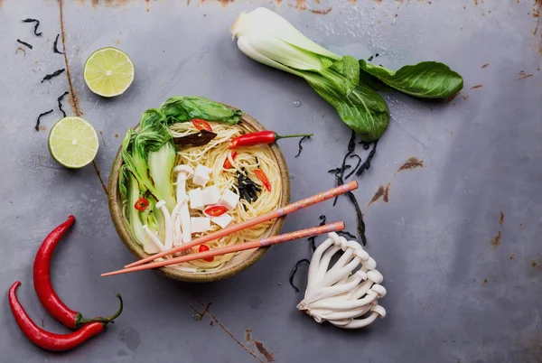 Japanese noodle soup — Stock Photo, Image