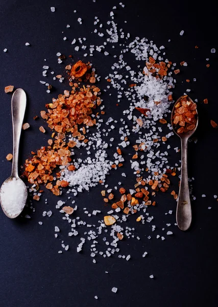 Deniz tuzu ve Hymalian Rose tuz