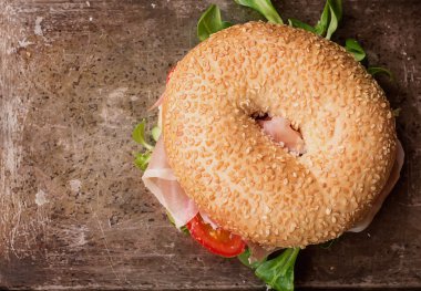 Simit Prosciutto ile