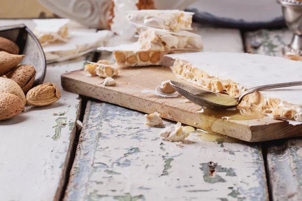 Turron makanan tradisional Spanyol — Stok Foto