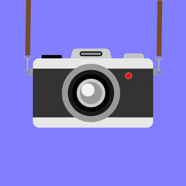 Εικονίδιο Κάμερας Στυλ Επίπεδη — Φωτογραφία Αρχείου