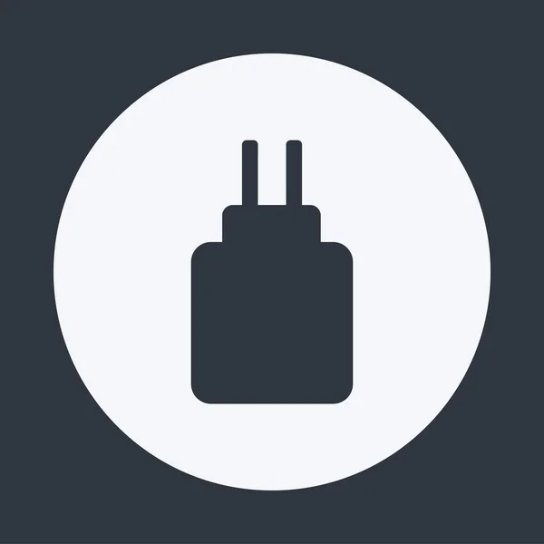 Telefon için blok simgesi şarj ediliyor
