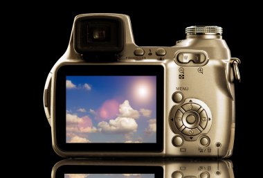 Fotoğraf Video kamera ile görüntü üzerinde cennet