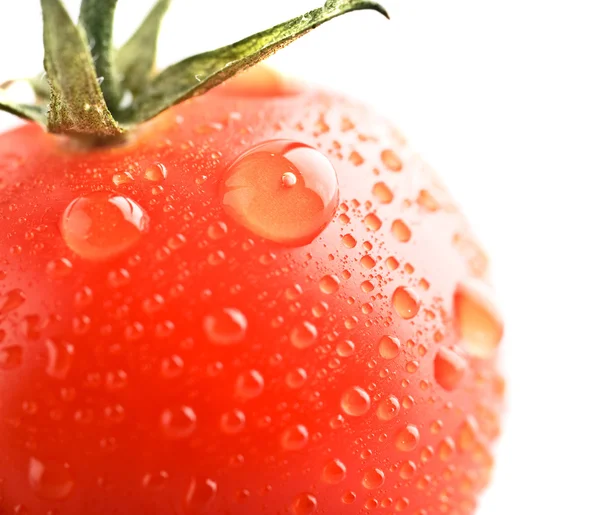 Closeup Ripe Fresh Cherry Tomatos — Stock Photo, Image