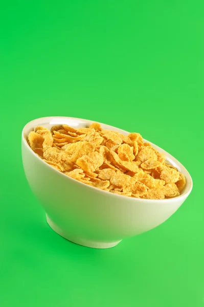 Skål med cornflakes — Stockfoto