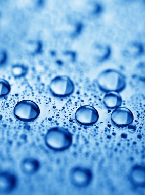 Su damlaları yakından arka plan