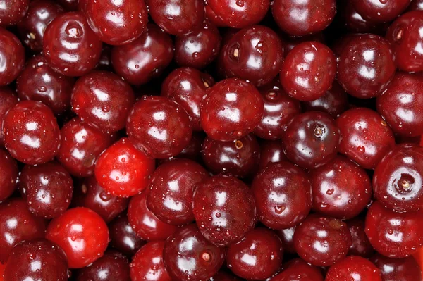 Background of fresh cherries Royalty Free Stock Images