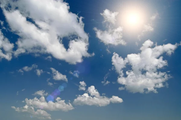 空に浮かぶ美しい雲 — ストック写真