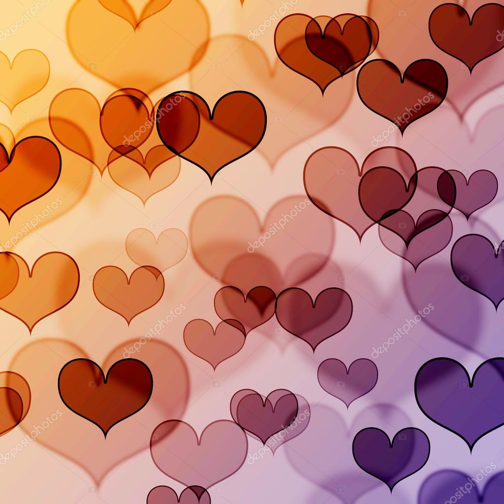 Beautiful heart shape background Stock Photo by ©stavklem_sale ...