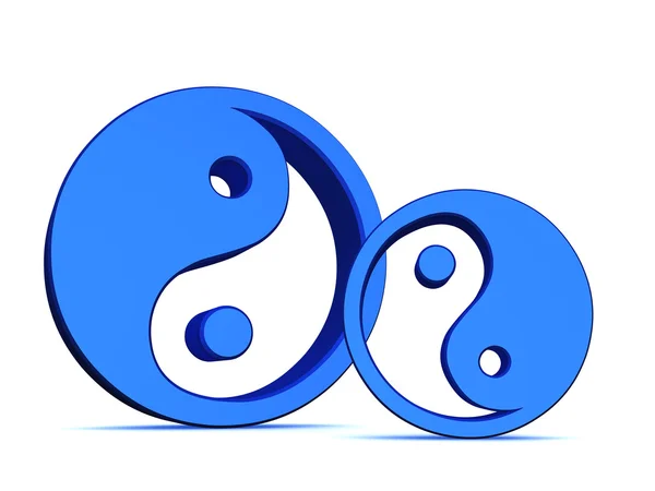 Elementos yin yang —  Fotos de Stock