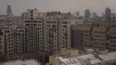 Kiev Yaşam Alanı, Çok Katlı Evler, Yakın Sofievskaya Meydanı, Kiev Mykhailivska Meydanı, St Michael Katedrali, Çan Kulesi