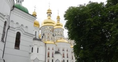 Büyük Kilisesi Kutsal bakire Meryem varsayım-Kiev, Ukrayna Kiev Pechersk Lavra görünümlerini