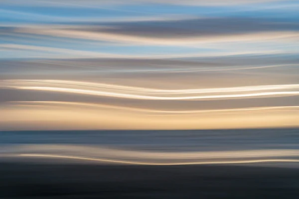 Costa abstracta Himutangi Beach Levin Nueva Zelanda — Foto de Stock