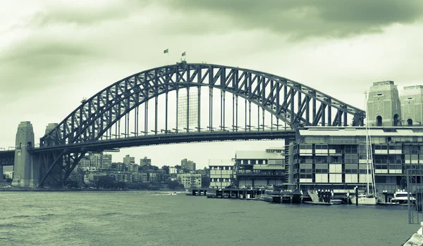 Sydney Harbor Bridge, Austrália . Imagem De Stock