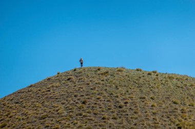 Lindis 'in Güney Adası Yeni Zelanda' daki manzarası.