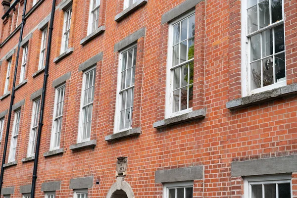 Dublin Irlanda Agosto 2017 Edifício Histórico Tijolos Vermelhos Conhecido Como — Fotografia de Stock