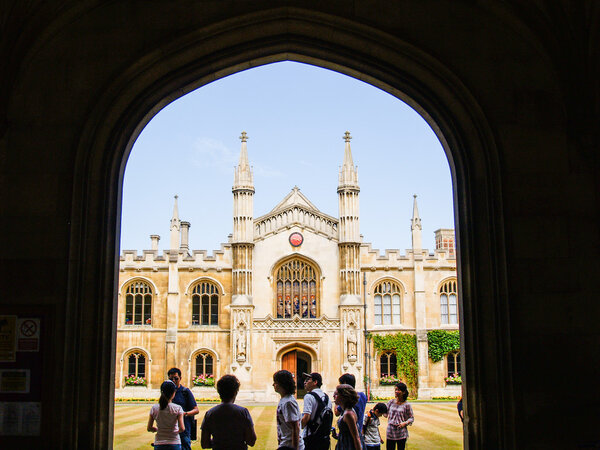 Cambridge University, England.