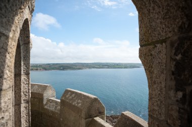 Kale parapet St Michael's Mount, Cornwall