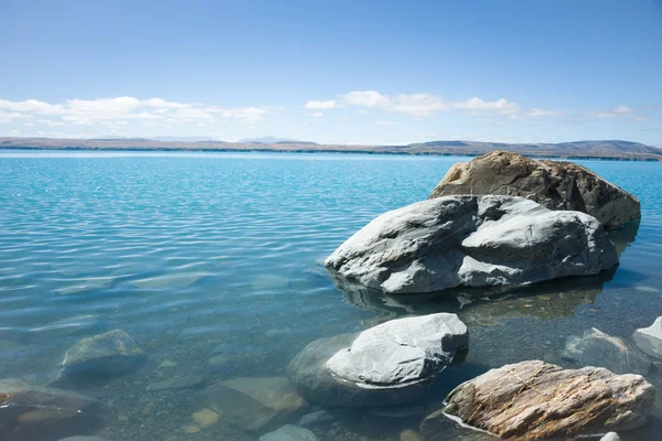 Lake Pukaki, South Island NZ — Stock Photo, Image