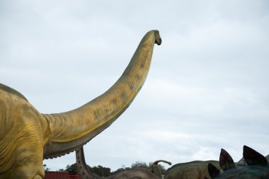 Gold Coast'ta dinozorlar.