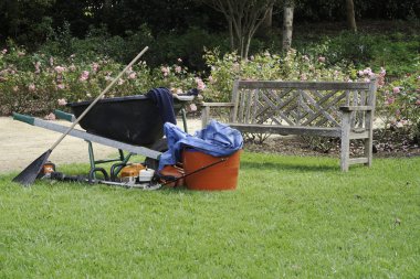 Rustik bahçe koltuk yaptı ekipman Bahçe