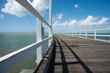Urangan Pier Hervey Bay Queensland Avustralya