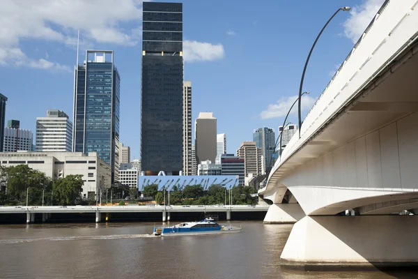 Brisbane urban skyline — Stock Photo, Image