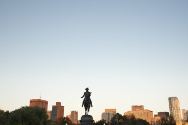  george washington Anıtı boston kamu bahçe, 