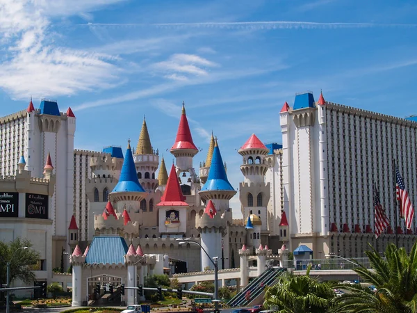 Excalibur hotel en casino. — Stockfoto