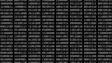 8-bit kaydırma ikili ekran koruyucu (60fps)