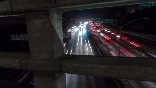 Rastreamento de rodovias Tempo-lapso — Vídeo de Stock