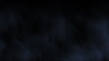 Ürkütücü sisli sis bulutları