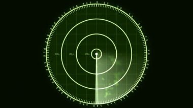bulutlar görüntüleme radar ekranı