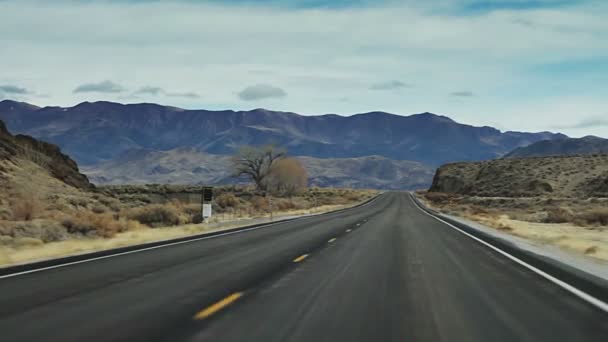 Кінематографічна дорожні пригоди — стокове відео