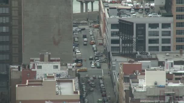 Rua 47 da cidade de Nova Iorque — Vídeo de Stock