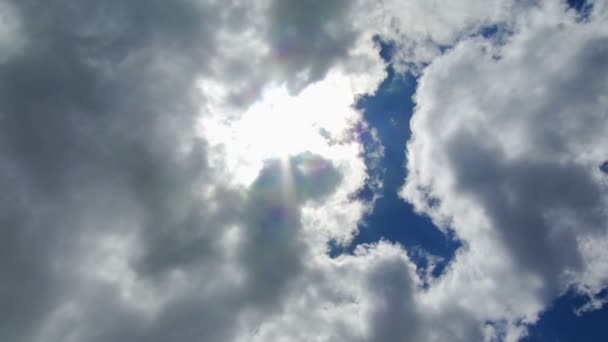 Ağır ve kalın bulutlar — Stok video