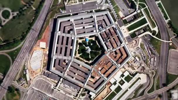 Verenigde Staten Pentagon gebouw — Stockvideo