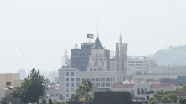 Las casas de Hollywood Hills — Vídeos de Stock