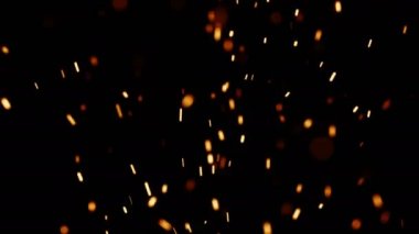 Yükselen köz, orta alevler (25fps)