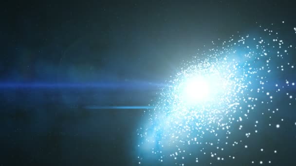 Galaktik Merkezi Flare — Stok video