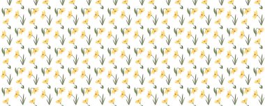 Etrafında şirin Paskalya karakterleri olan izole elementler tilki, ayı, tavşan ve çiçek motifleri var..