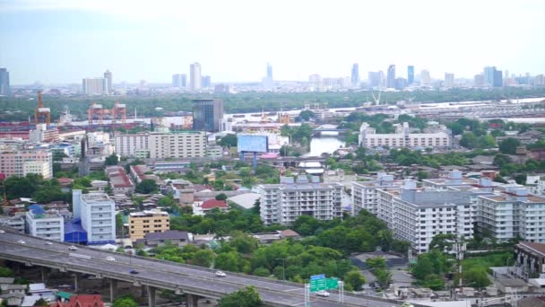 Bangkok karayolu taşıma — Stok video