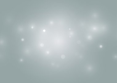 Bokeh ile ışık gri arka plan