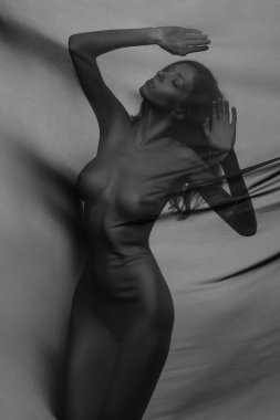 Studio poz çıplak kız.