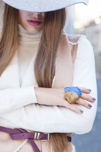 Modern daily glamorous outfit — Stock Photo, Image