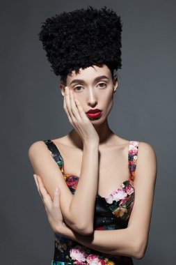 güzel genç model poz