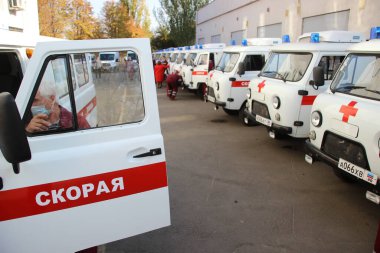 Yeni Rus yapımı ambulanslar