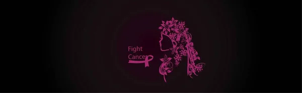 Международный Женский День Международный День Борьбы Раком Груди — стоковый вектор